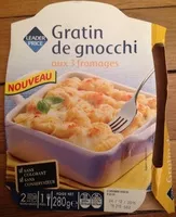 Mängden socker i Gratin de gnocchi aux 3 fromages