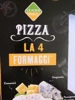 Mängden socker i Pizza 4 fromages