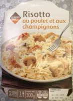 Mängden socker i Risotto aux poulet et aux champignons