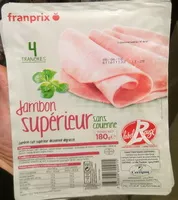 Mängden socker i Jambon supérieur sans couenne