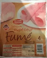 Mängden socker i Jambon supérieur fumé