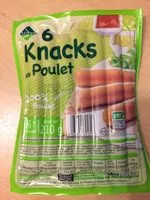Mängden socker i Knacks de poulet