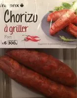 Mängden socker i Chorizo à griller