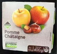 Mängden socker i Compote Pomme Chataigne