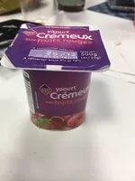 Mängden socker i Yaourts crémeux fruits rouges