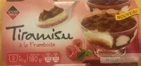 Mängden socker i Tiramisu à la framboise