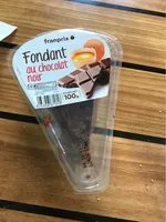 Mängden socker i Fondant au chocolat noir