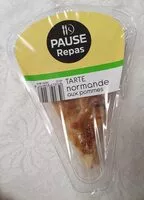 Mängden socker i Tarte Normande aux pommes