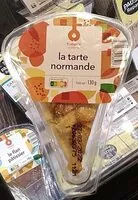 Mängden socker i Tarte normande