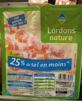 Mängden socker i Lardons nature