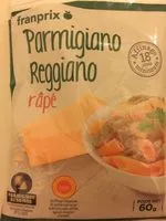 Mängden socker i Parmigiano Reggiano râpé