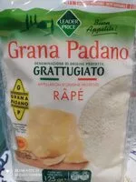 Mängden socker i Grana Padano grattugiato