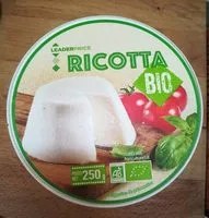 Mängden socker i Ricotta Bio