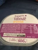 Mängden socker i Taboulé oriental