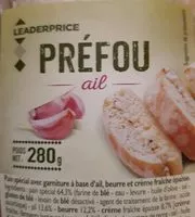 Mängden socker i Préfou ail