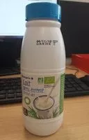 Mängden socker i lait demi ecreme UHT bio