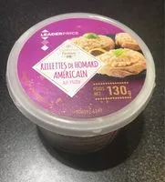 Mängden socker i Rillettes de homard américain