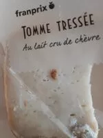 Mängden socker i Tomme tressée Au lait cru de chèvre
