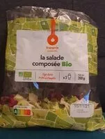 Mängden socker i La salade composée Bio