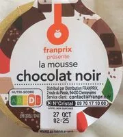 Mängden socker i mousse chocolat noir
