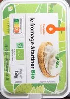 Mängden socker i Le fromage à tartiner Bio