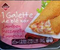 Mängden socker i Galette de blé noir