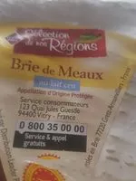Mängden socker i Brie de meaux