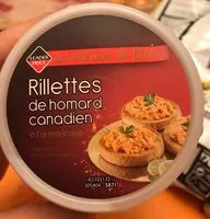 Mängden socker i Rillettes de homard canadien