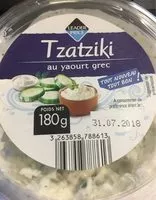 Mängden socker i Tzatziki au yaourt grec