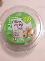 Mängden socker i Olives vertes à l ail dénoyautées