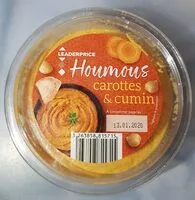 Mängden socker i Houmous Carottes & Cumin