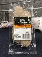 Mängden socker i Andouillettes superieures pur porc