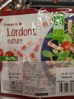 Mängden socker i Lardons nature