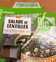 Mängden socker i Salade de lentilles et tofu fumé