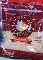 Mängden socker i Emmental Français