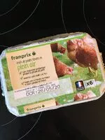 Mängden socker i 6 oeufs France plein air