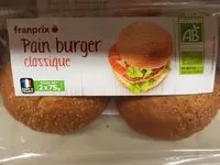 Mängden socker i pain hamburger sans additif bio