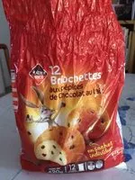 Mängden socker i Briochettes aux Pépites de Chocolat
