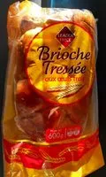 Mängden socker i Brioche tressée aux œufs frais