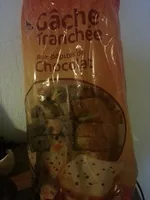 Mängden socker i Gâche tranchée aux pépites de chocolat