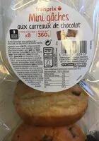 Mängden socker i mini gaches pepites de chocolat