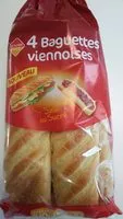 Mängden socker i Baguettes viennoises