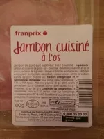 Mängden socker i Jambon cuisiné à l'os