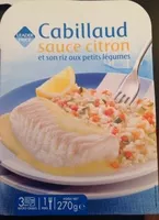 Mängden socker i Cabillaud sauce citron et son riz aux petits légumes