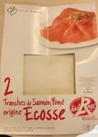 Mängden socker i saumon fumé écosse Label Rouge