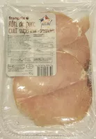 Mängden socker i Rôti de porc cuit supérieur 2 tranches