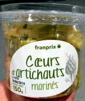 Mängden socker i Cœurs d'artichauts marinés