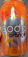 Mängden socker i Soda Orange
