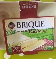 Mängden socker i Brique au lait de vache
