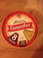 Mängden socker i Camembert 8 portions